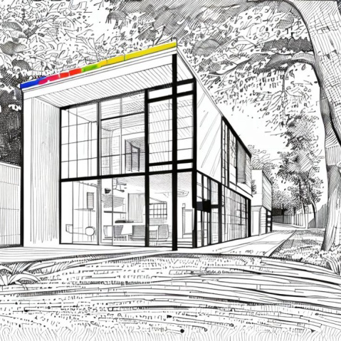 Casa Eames. Charles y Ray Eames.