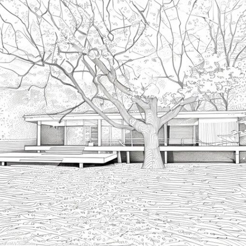 Casa Farnsworth. 1945-1951. Mies van der Rohe.