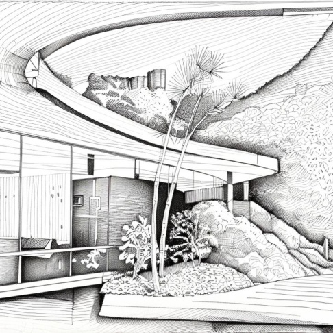 Casa Das Canoas. 1851. Oscar Niemeyer.