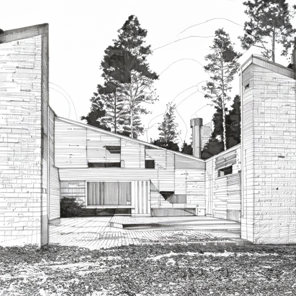 Casa en Muuratsalo. 1953-1953. Alvar Aalto.