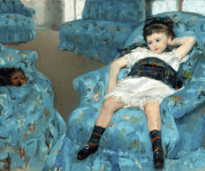 [05] La Niña en Sillón Azul. 1878 / Impresionismo