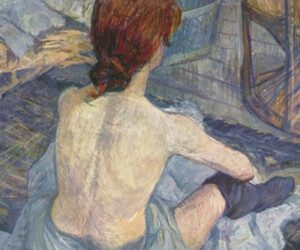 [07] La Toilette, Pelirroja. 1889 / Postimpresionismo