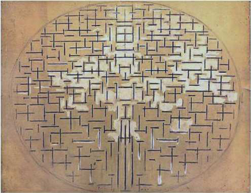 Muelle y Océano. 1915. Paul Klee. Neoplasticismo.