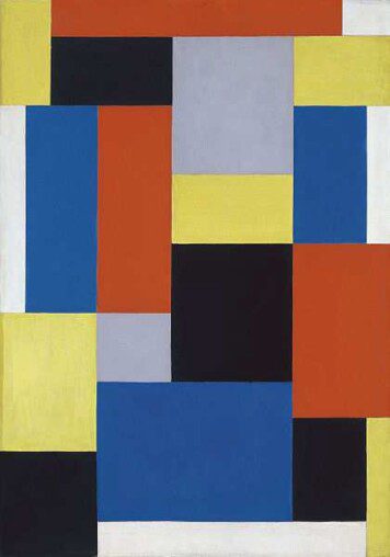 Composición XX. 1920. Theo Van Doesburg. Neoplasticismo.