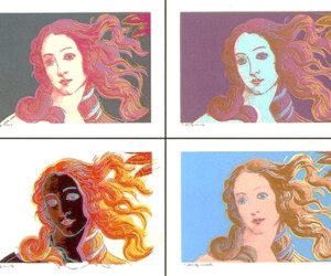 [28] El Nacimiento de Venus (después de Botticelli). 1984 / Pop Art