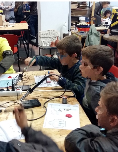 Taller de electrónica. Open Space. Bilbao.